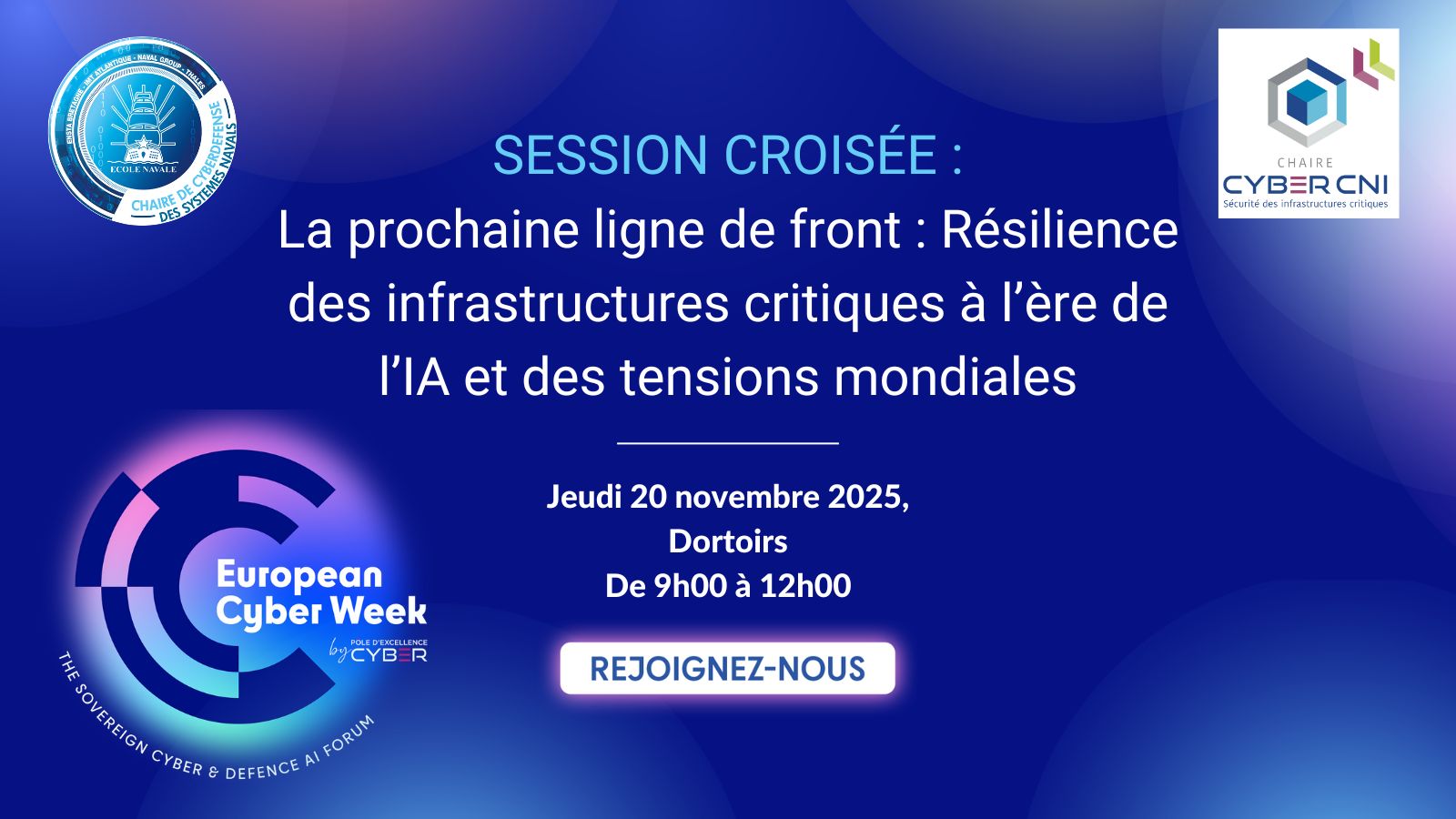 visuel session croisée EUropean Cyber Week